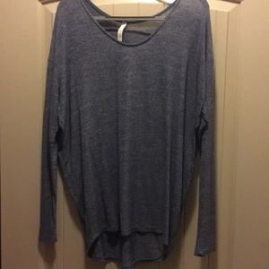 Lightweight tunic sweater - dark navy blue